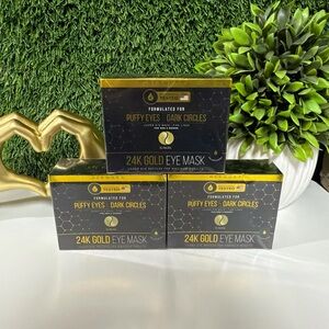Dermora 24K Gold Eye Mask - bundle of 3 boxes